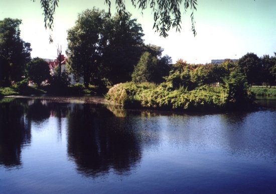 Wterfront of Oliwski Park