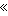 ≪